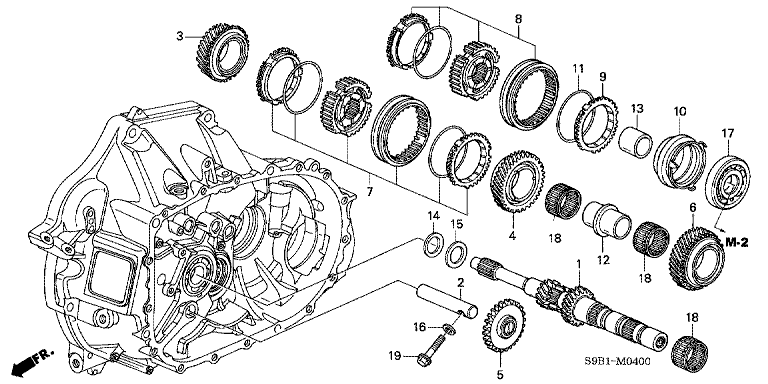 Main shaft