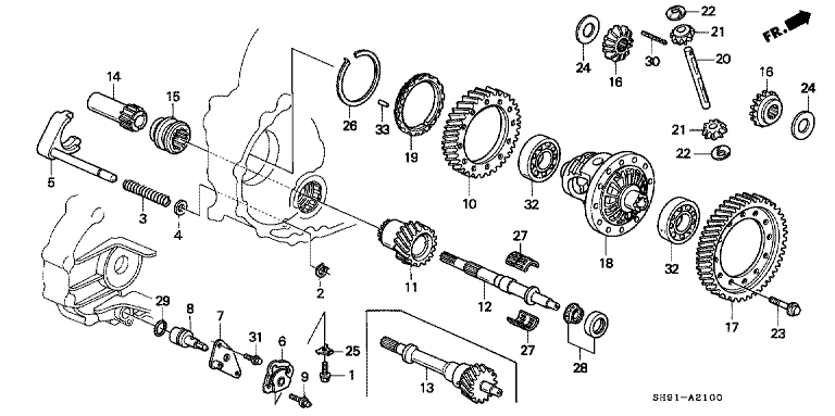 Differential (4WD)