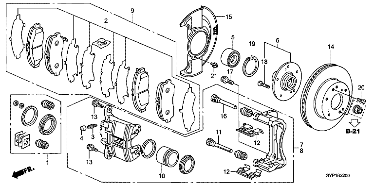 Front brake (1)
