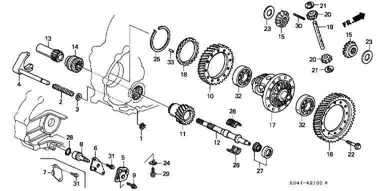 Differential (4WD)