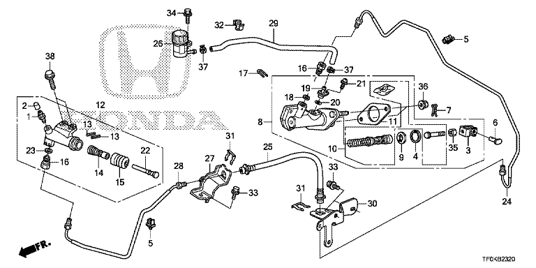 Clutch master cylinder