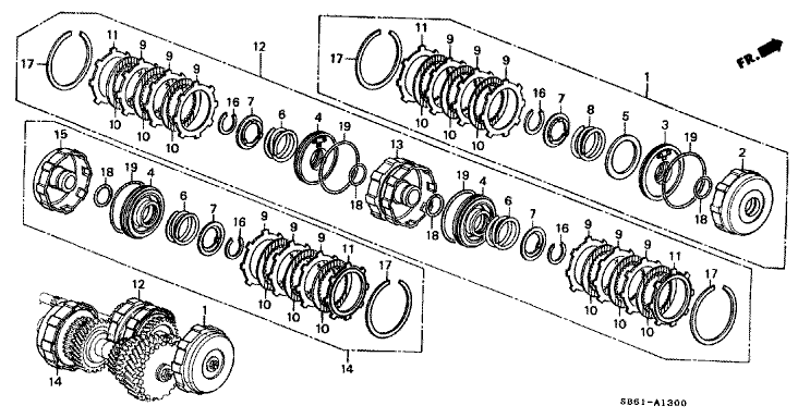 Clutch/Clutch Disc (4AT)