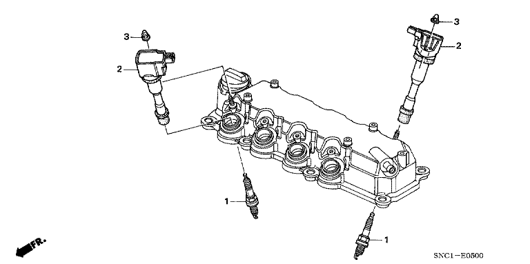 Plug top coil/Spark plug
