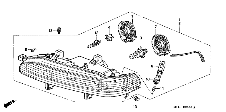 Headlight (120,130 type)
