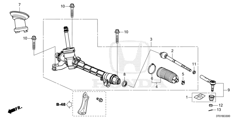 Steering gearbox