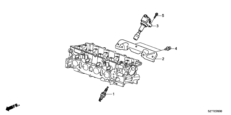 Plug top coil/Spark plug
