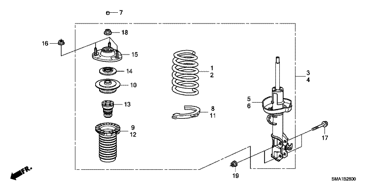 Front damper