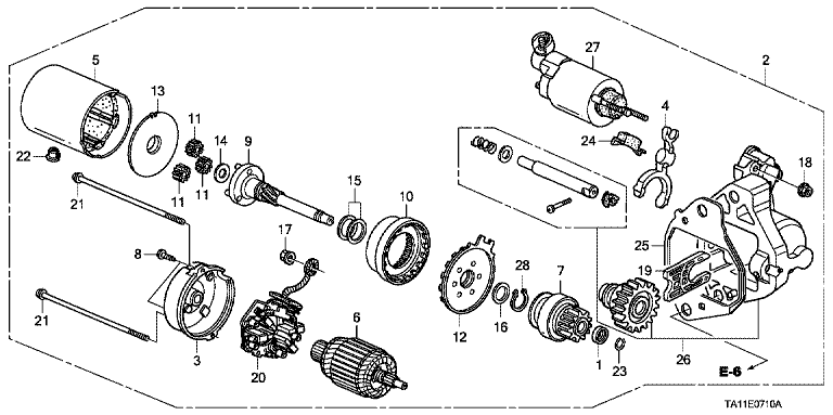 Starter Motor (DENSO)