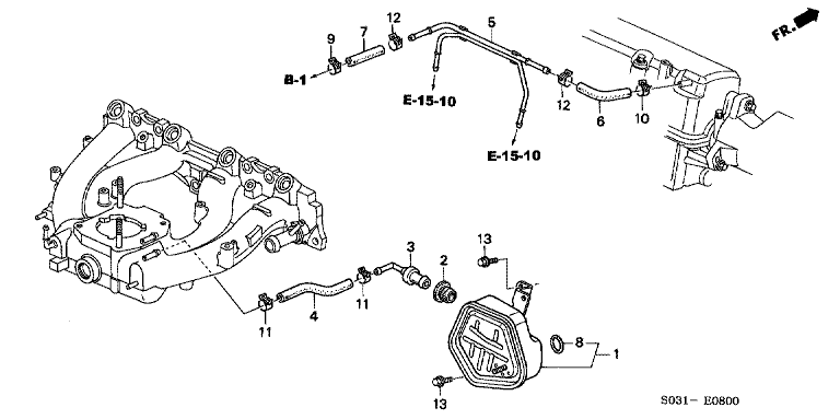 Breather chamber (SOHC)