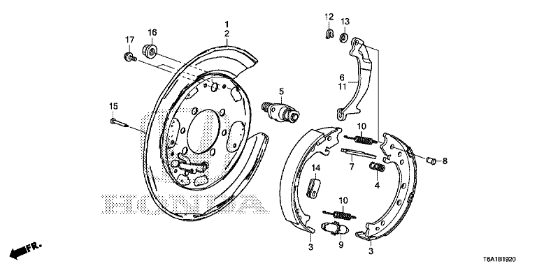 Parking Brake Shoe