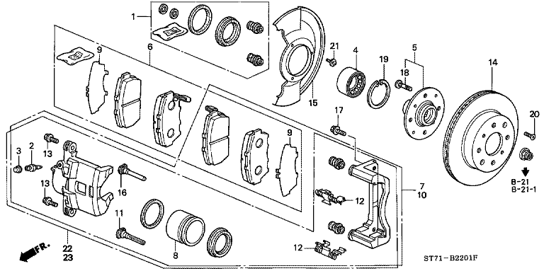 Front Brake (17CL-14VN)