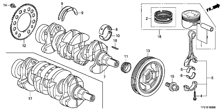 Crankshaft/Piston