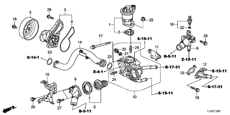 Water Pump (2.0L)