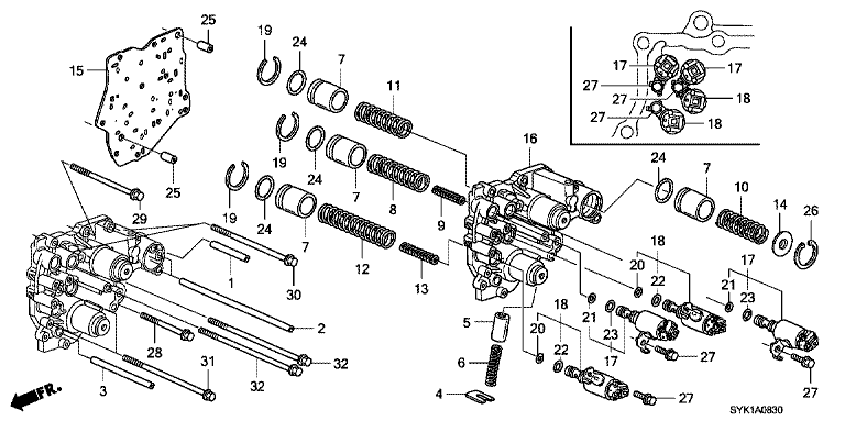 Accumulator body