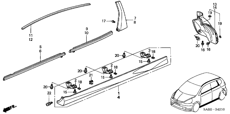 Molding/Side Sill Garnish