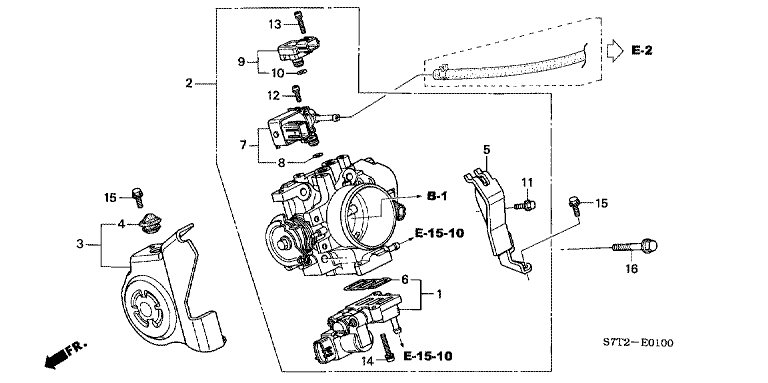 Throttle body
