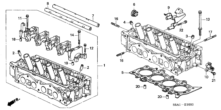 Cylinder head (SOHC)
