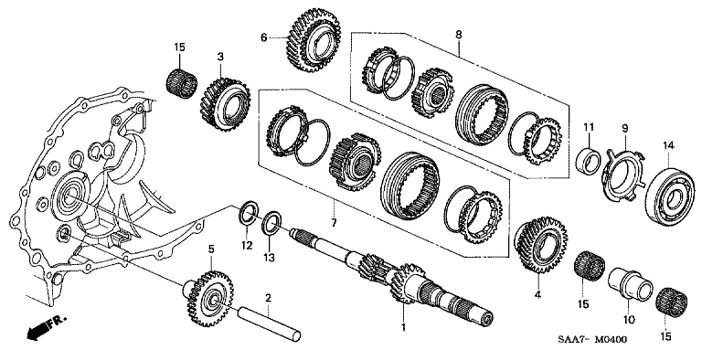 Main shaft