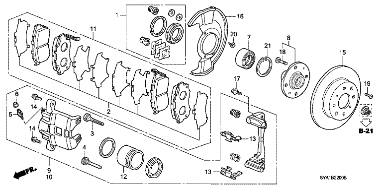 Front brake (1)
