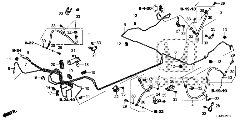 Brake lines (VSA)