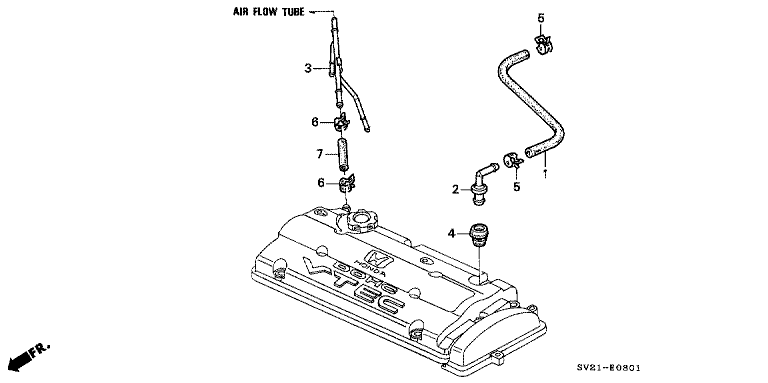 Breather tube (SIR)