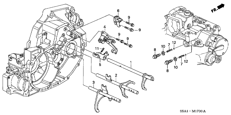 Shift fork