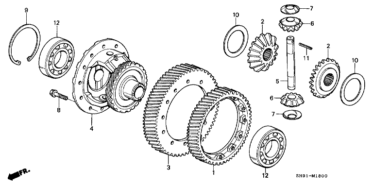 Differential (4WD)