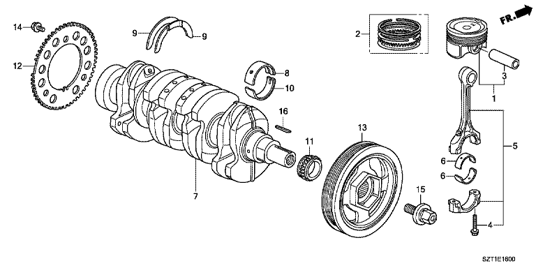 Crankshaft/Piston