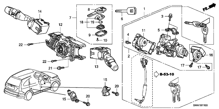 Combination switch (1)