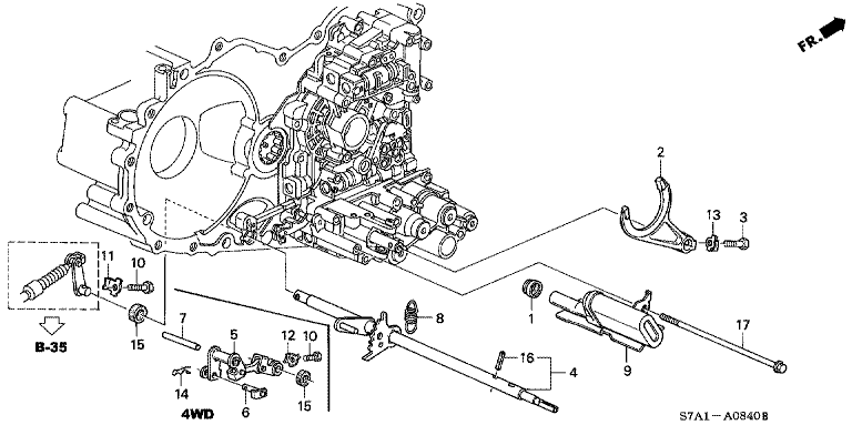 Shift Fork (1.7L)
