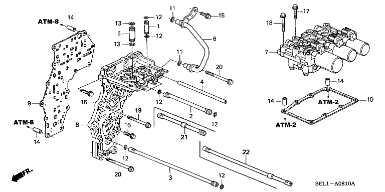 Control valve body