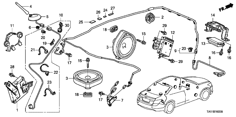 Radio antenna/speaker