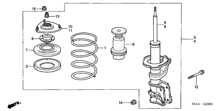 Front damper