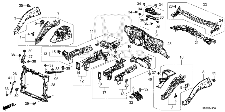Front bulkhead / Dashboard