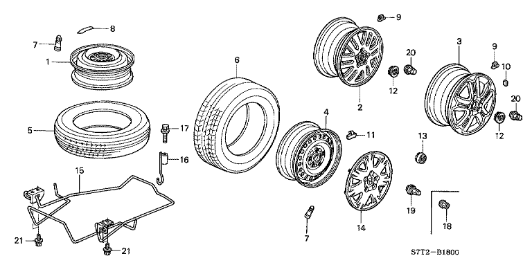 Tire/Wheel disc