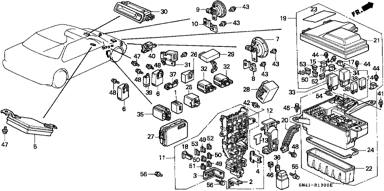 Horn/Fuse
