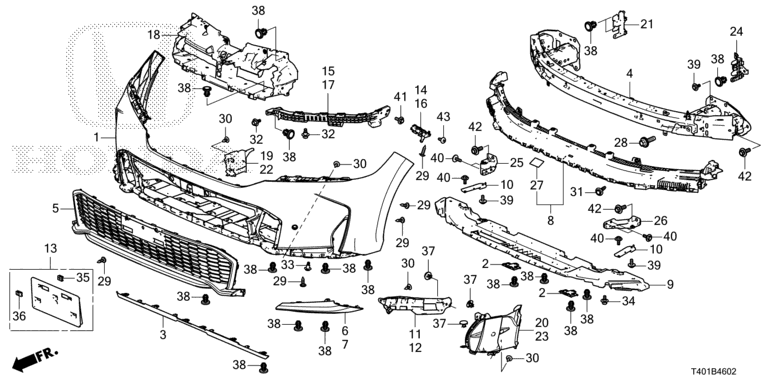 Front bumper (130)