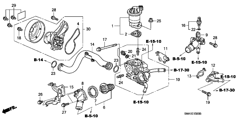 Water Pump (1.8L)