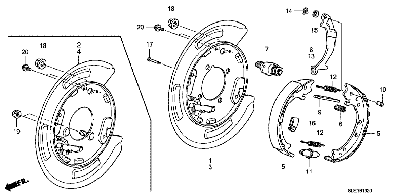 Parking Brake Shoe