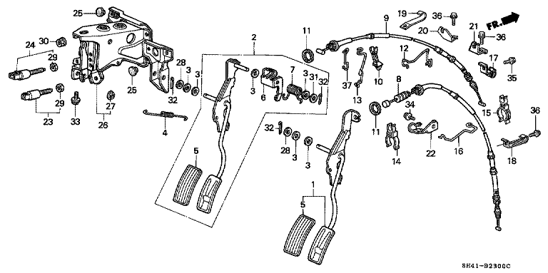 Accelerator pedal