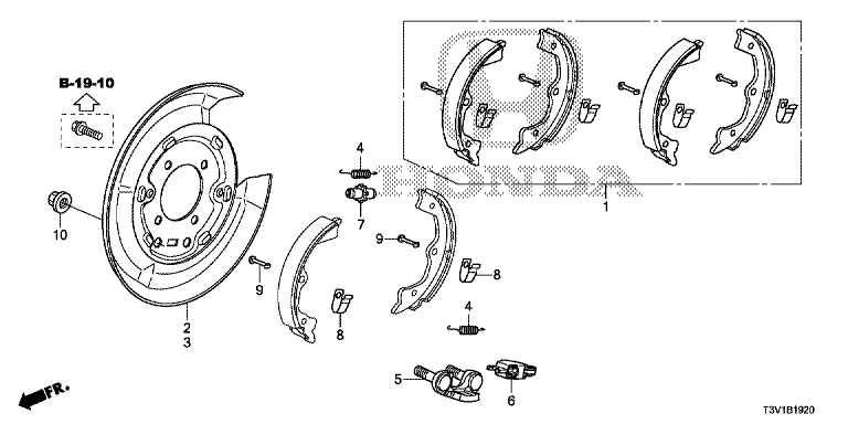 Parking Brake Shoe