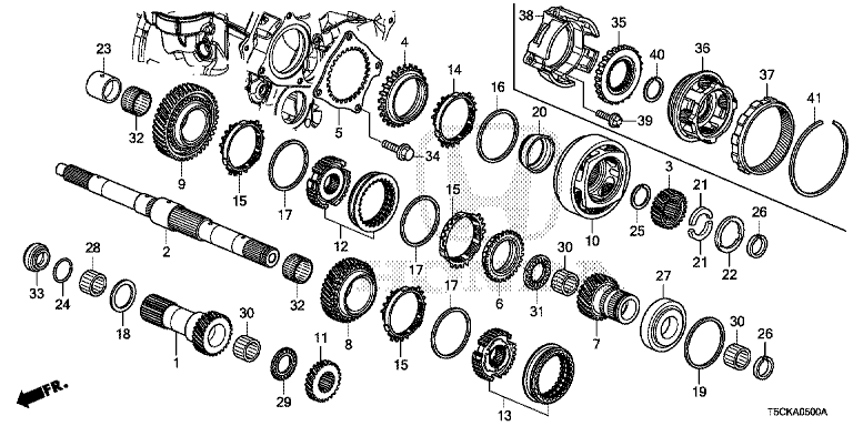 Main shaft