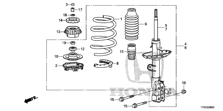 Front damper