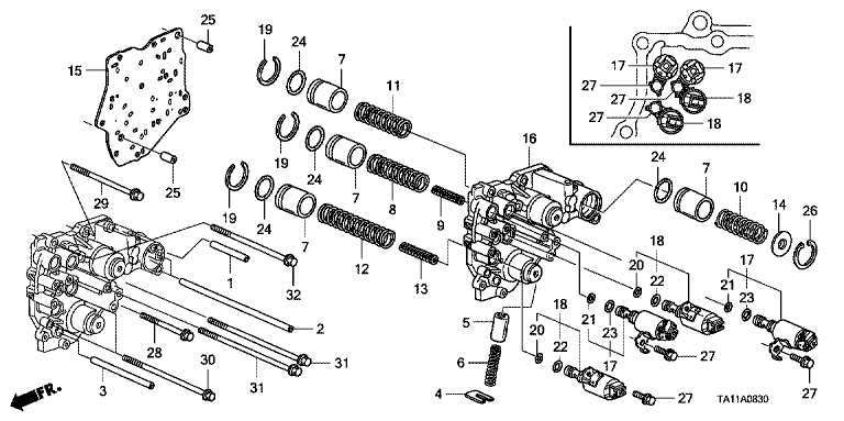 Accumulator body