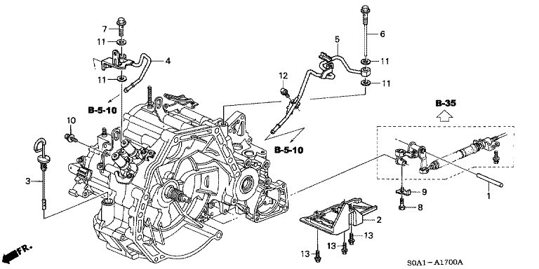 Oil Level Gauge (4WD)