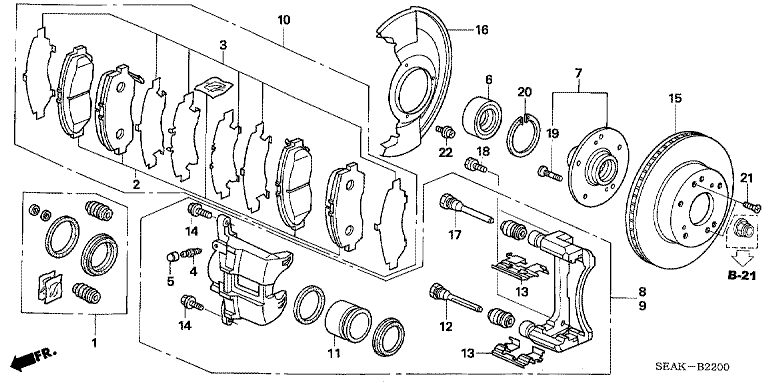 Front brake (1)