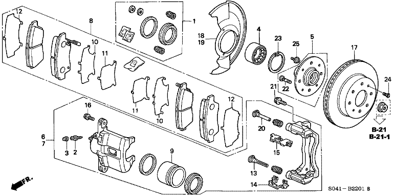 Front brake (2)