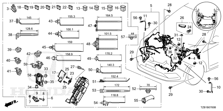 Wire harness (1)