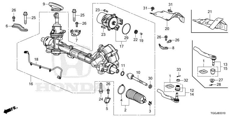 Power Steering Gearbox (EPS)