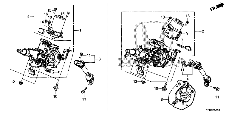 Steering column